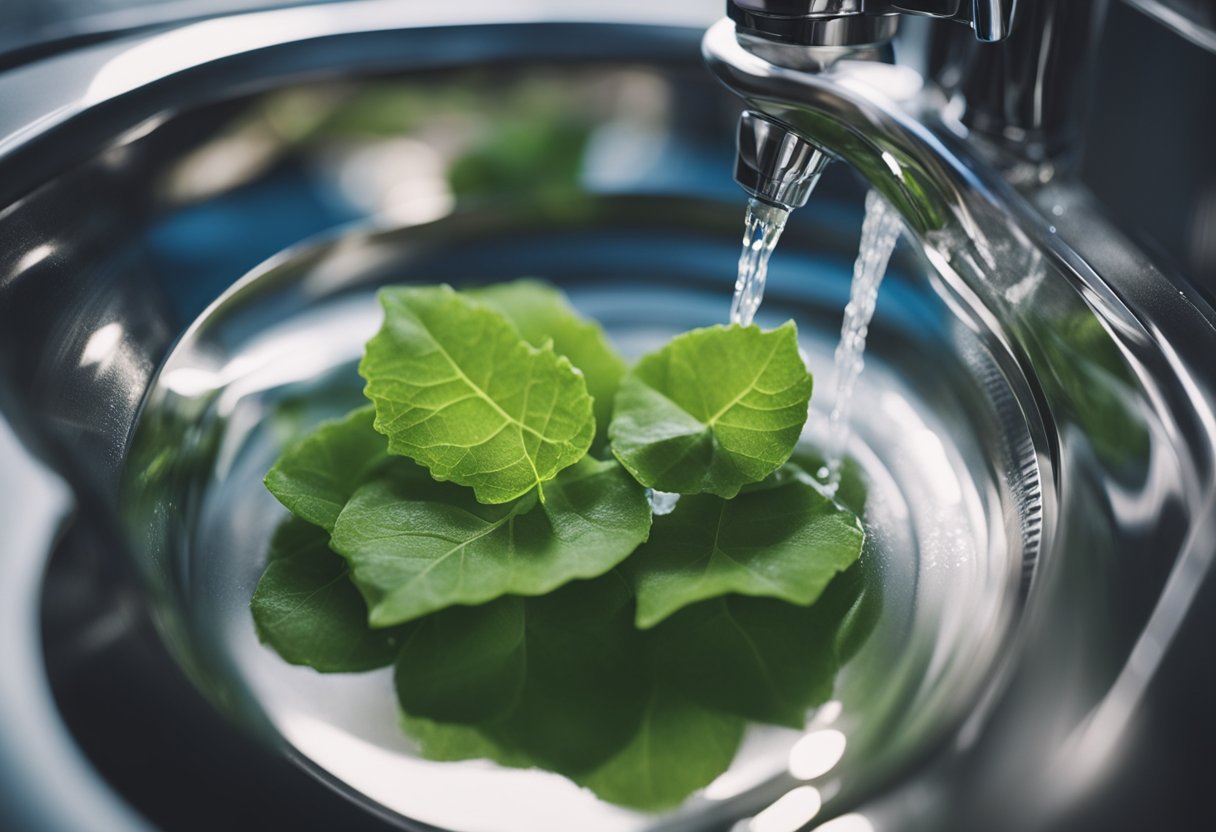 Clothes being washed and cleaned using different techniques
