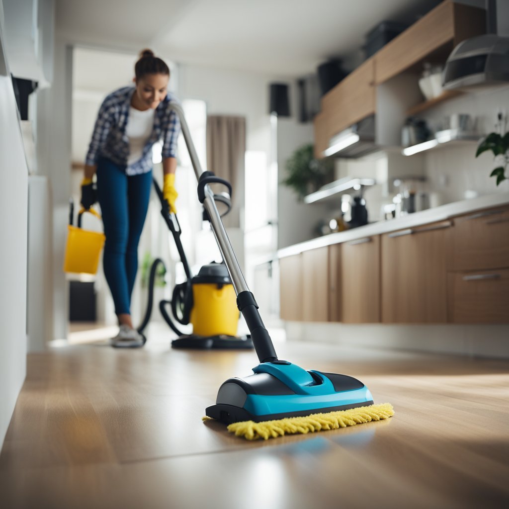 Como estabelecer uma rotina eficiente de limpeza da casa para quem acabou de se mudar e está morando sozinho. Dicas práticas e fáceis de seguir!
