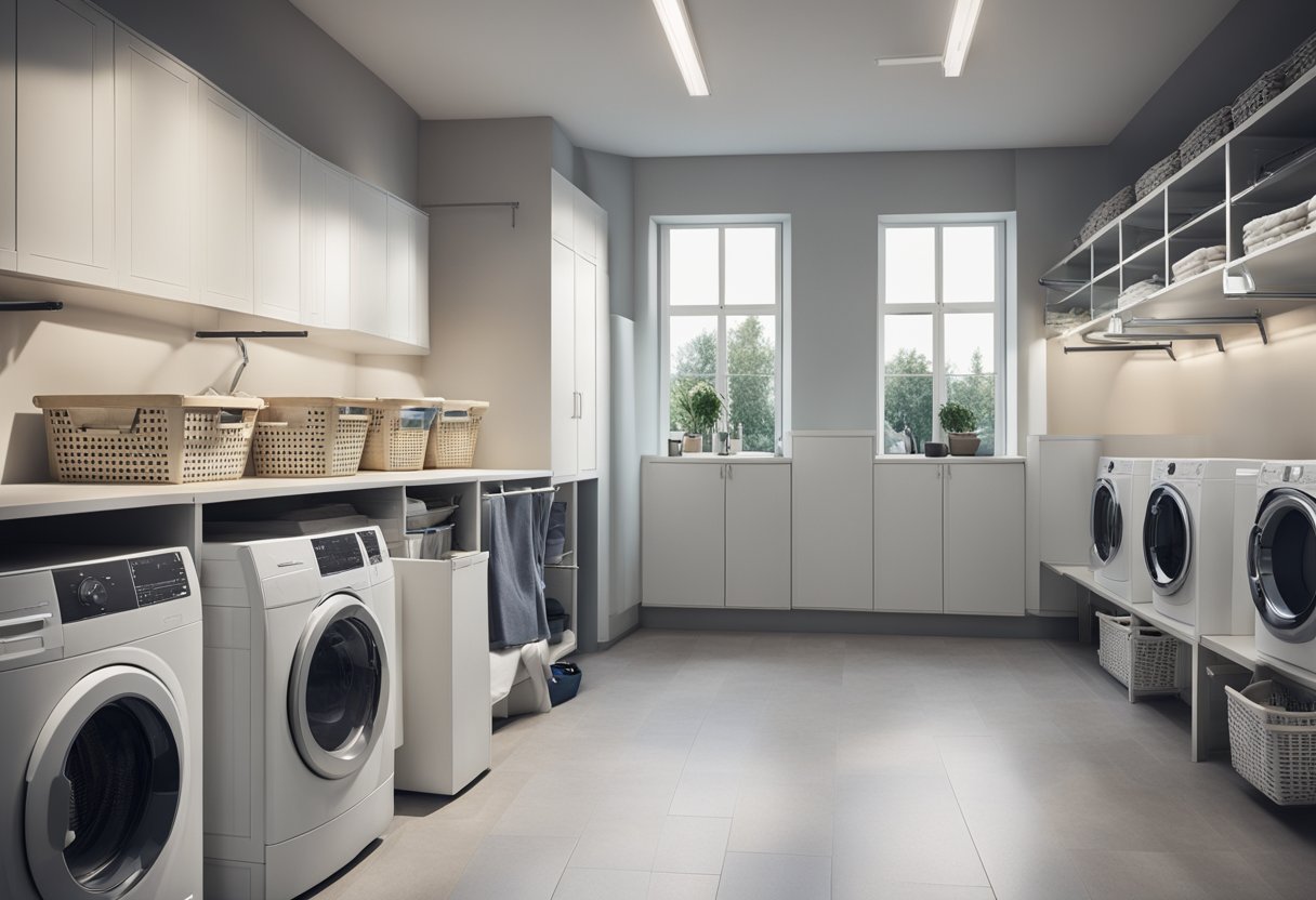Como Organizar um Espaço de Lavanderia Funcional: Dicas e Ideias